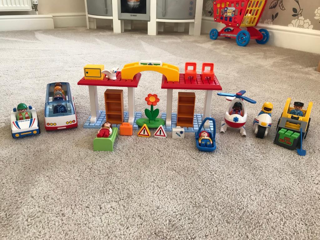 playmobil shuttle bus